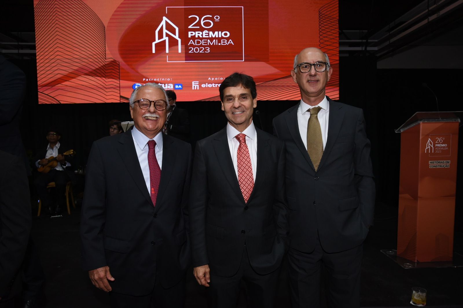  Mário Gordilho, Cláudio Cunha e André Teixeira     